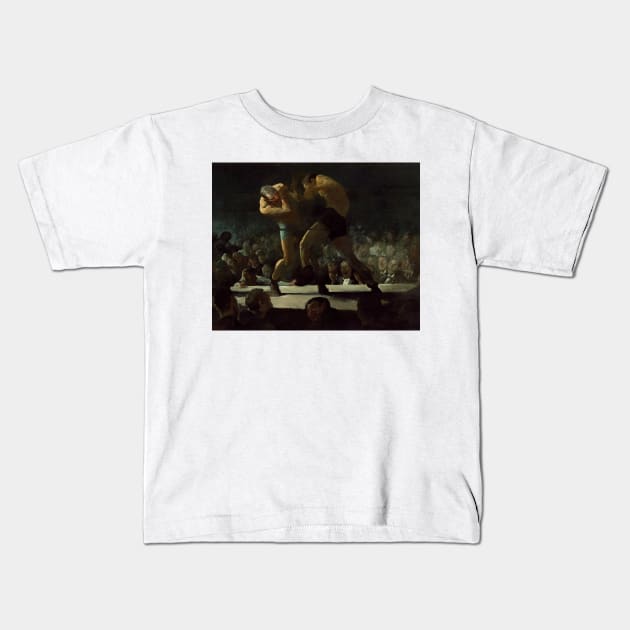 Club Night by George Bellows Kids T-Shirt by Classic Art Stall